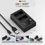 Pin máy ảnh K&F CONCEPT NP-W126 | 2 Pin 1 Sạc KF28.0030