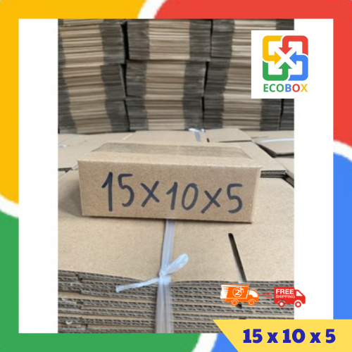 ECOBOX - 15x10x5 COMBO 50 Hộp Catton, Thùng Catton Đóng Gói Hàng ...