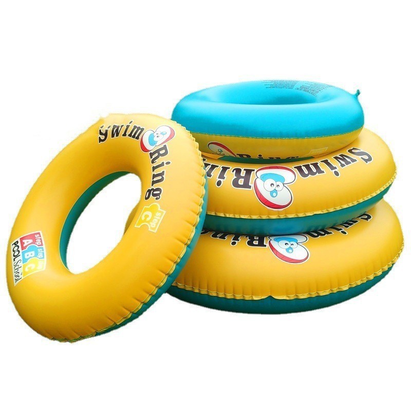 Phao tròn tập bơi cho trẻ em và người lớn, phao bơi tròn chất liệu cao cấp, tiện dụng và an toàn (giá / 1 phao)+BƠM