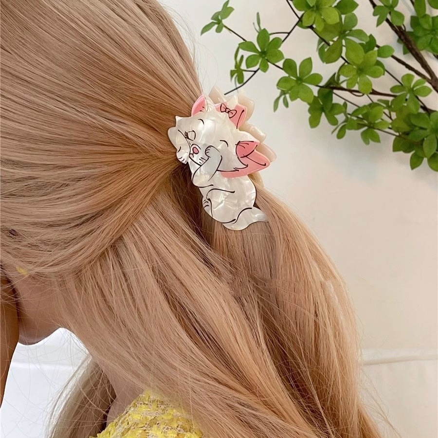 Kẹp Tóc Hình Mèo Mary Dễ Thương Phong Cách Hàn Quốc Phụ Kiện Tóc Hottrend Cho Nữ