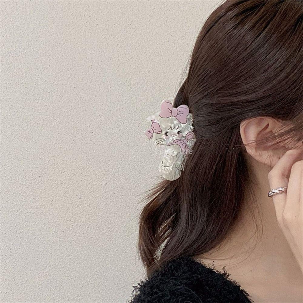 Kẹp Tóc Hình Mèo Mary Dễ Thương Phong Cách Hàn Quốc Phụ Kiện Tóc Hottrend Cho Nữ