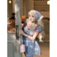 VÁY KẺ FORM BỒNG BỀNH XINH XẮN MÙA HÈ TẶNG KHĂN TURBAN REN(ẢNH THẬT)