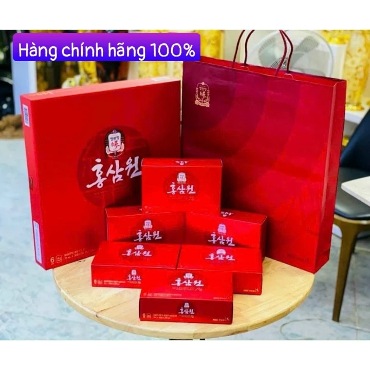 Nước Hồng sâm WON KGC 70ml x 30 gói - Sâm Chính phủ Hàn Quốc Cheong Kwan Jang ( date xa 2027 )