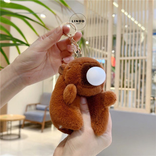 Móc khóa Capybara LINDO, Móc khóa Cute, Hot trend, Treo Balo, Cặp, Quà tặng xinh xắn