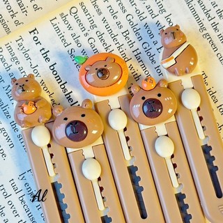 Dao Rọc Giấy Mini Gắn Charm Loopy Cute với loopy hồng mẫu hot