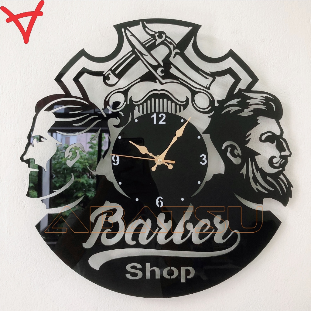 Đồng Hồ Treo Tường Kim Trôi Barber