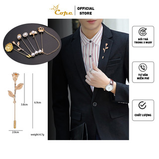 Trâm cài nam nhỏ cắm trâm cài phụ kiện áo vest cope88