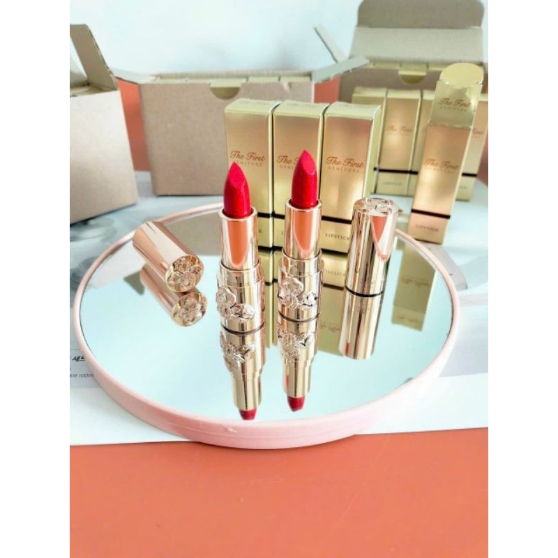 Son Lì Dưỡng Ẩm Mini Cao Cấp Ohui The First Geniture Lipstick Minisize Màu Red 1.3