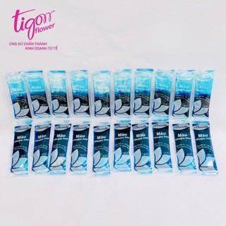[MIX20X8ML]-Combo 20 gói nhuộm hoa mix 5 màu 8ml (cam, đỏ, hồng sen, xanh dương, xanh lá mạ)