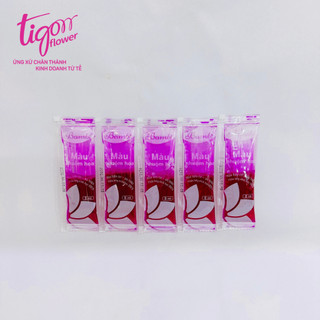 [MIX5X8ML] - Combo 5 gói nhuộm hoa mix 5 màu 8ml (cam, đỏ, hồng sen, xanh dương, xanh lá mạ)