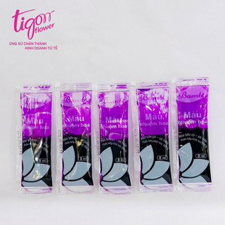 [MIX5X8ML] - Combo 5 gói nhuộm hoa mix 5 màu 8ml (cam, đỏ, hồng sen, xanh dương, xanh lá mạ)