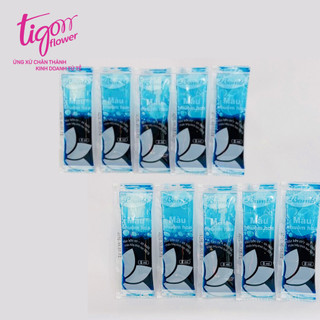 [MIX10X8ML] - Combo 10 gói nhuộm hoa mix 5 màu 8ml (cam, đỏ, hồng sen, xanh dương, xanh lá mạ)