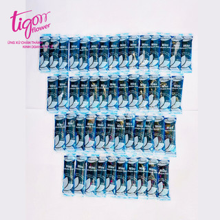 [MIX50X8ML] - Combo 50 gói nhuộm hoa mix 5 màu (cam, đỏ, hồng sen, xanh dương, xanh lá mạ)