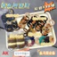Set Dây Buộc Tóc 136 Chi Tiết, Set 136 chi Tiết Gồm 20 Dây Buộc Tóc Gắn TAG, 100 Chun Buộc Tóc... Dây Buộc Tóc Hàn Quốc