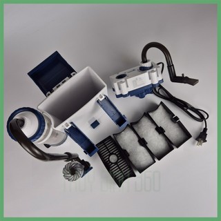 Lọc Treo SUNSUN YBF 500/600 - Tích Hợp Khoang Tách Phân - Lắng Cặn, Xả Đáy