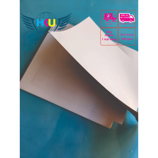 Combo 100 tờ 21x26 cm giấy duplex 250 gsm , giấy bìa lưng , giay lot ao thun