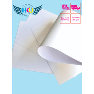 Combo 100 tờ 21x26 cm giay Fort giấy lót quần áo, 2 mặt trắng , định lượng 250 gsm