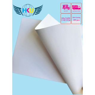 Combo 100 tờ 21x26 cm giay Fort giấy lót quần áo, 2 mặt trắng , định lượng 250 gsm