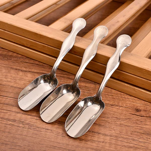Dụng cụ xúc trà, muỗng thìa xúc trà bằng inox 304