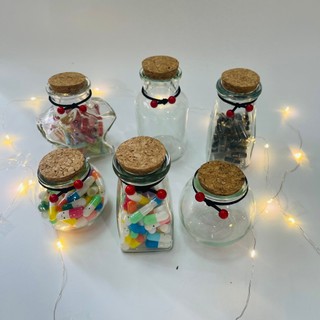 (Lọ 100ml+cherry nhỏ) Lọ ước, lọ chữa lành bằng thủy tinh xinh xắn làm quà tặng ý nghĩa