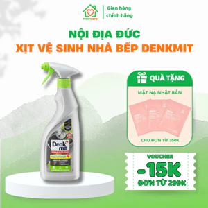 Chai Tẩy Rửa Đa Năng Tẩy Dầu Mỡ Nhà Bếp Denkmit Xịt Vệ Sinh Bếp Từ