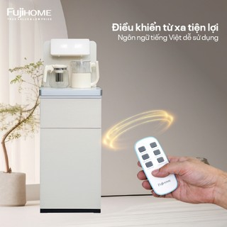 Cây nước nóng lạnh nhập khẩu FUJIHOME TB-231C Kết hợp bàn trà, làm lạnh block, cài đặt nhiệt độ sôi