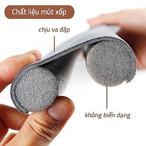 Thanh nẹp xốp chắn khe cửa chống ồn chống bụi, Nẹp cửa ngăn côn trùng cách nhiệt tiện ích gia đình (hàng tốt)