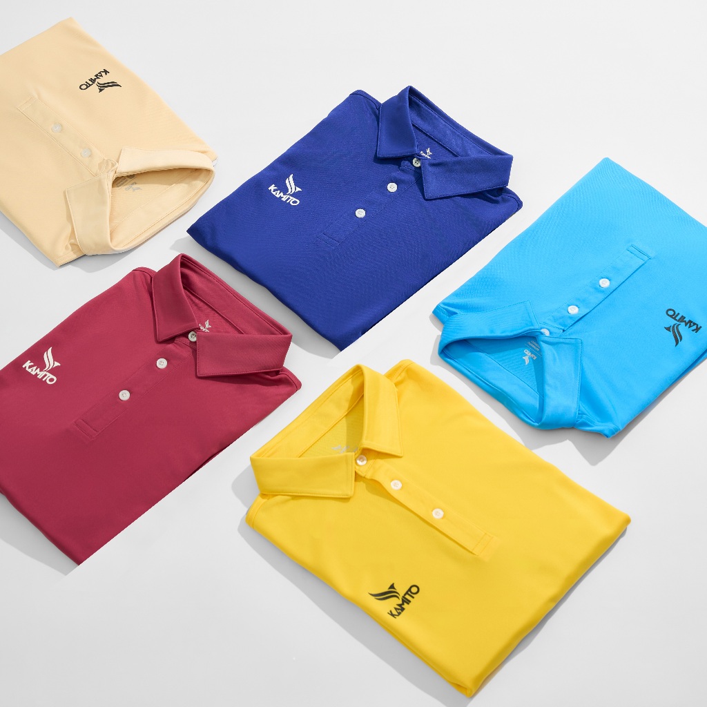 Ảnh Áo polo Kamito Victory tôn dáng, vải mềm mát, đa năng, thoáng khí, nhanh khô 3