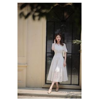 Váy dáng dài KYE Bomi dress hai màu