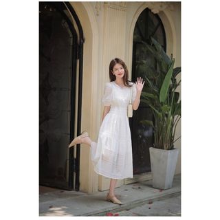 Váy dáng dài KYE Bomi dress hai màu