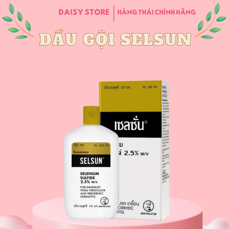 [Chuẩn Thái] Dầu Gội Selsun Giúp Giảm Gàu, Nấm Da Đầu Chính Hãng Thái ...