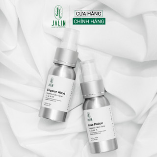 Xịt thơm vải JALIN hương tinh dầu nước hoa dung tích 50ml/250ml chai nhôm lưu hương đến 8h