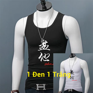 Combo 2 Áo ba lỗ nam sát nách, form ôm, thun lạnh TheLynh PANTA 96 139
