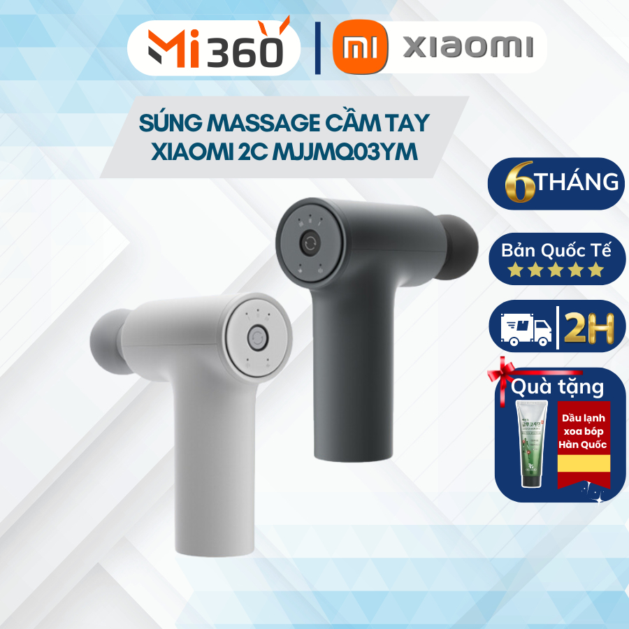 Máy Massage Cầm Tay Xiaomi 2C MJJMQ03YM - 3 Đầu massage chuyên dụng - 3 ...