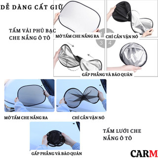 (freeship) Bộ 5 Tấm Rèm Che Nắng Ô Tô - SET 5 MÓN CHE NẮNG XE HƠI Ô TÔ ( LOẠI TỐT)