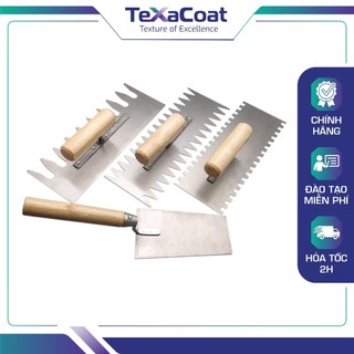 Bay răng cưa ốp lát gạch đá, thi công sơn vữa hiệu ứng tiện lợi
