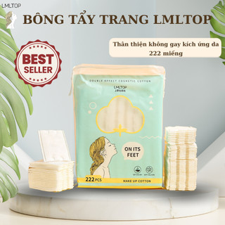 Bông Tẩy Trang LMLTOP-AEYE 222 Miếng/240 Miếng/1000 Miếng 100% Cotton Siêu Tiết Kiệm Dung Dịch - LMLTOP