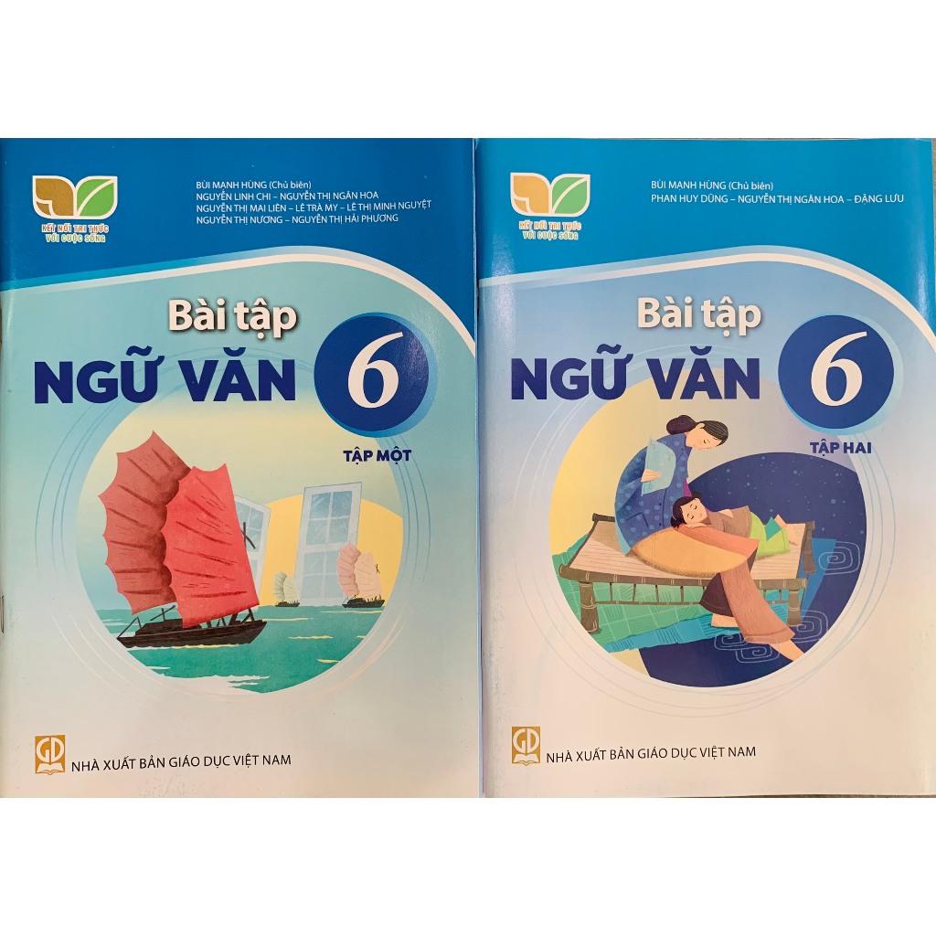 Ảnh Sách giáo khoa và bài tập văn lớp 6 /1+2 - kết nối + bán kèm 1 quyển vở 3