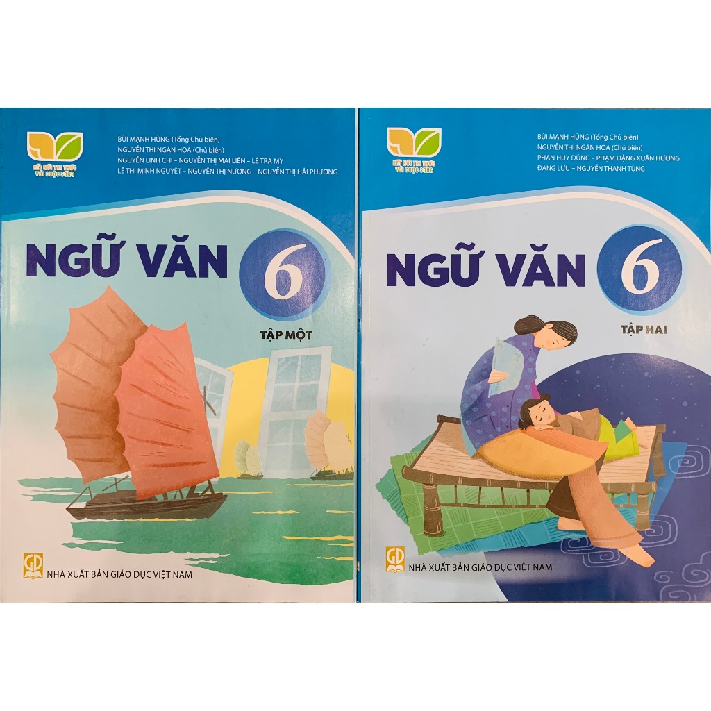 Ảnh Sách giáo khoa và bài tập văn lớp 6 /1+2 - kết nối + bán kèm 1 quyển vở 2