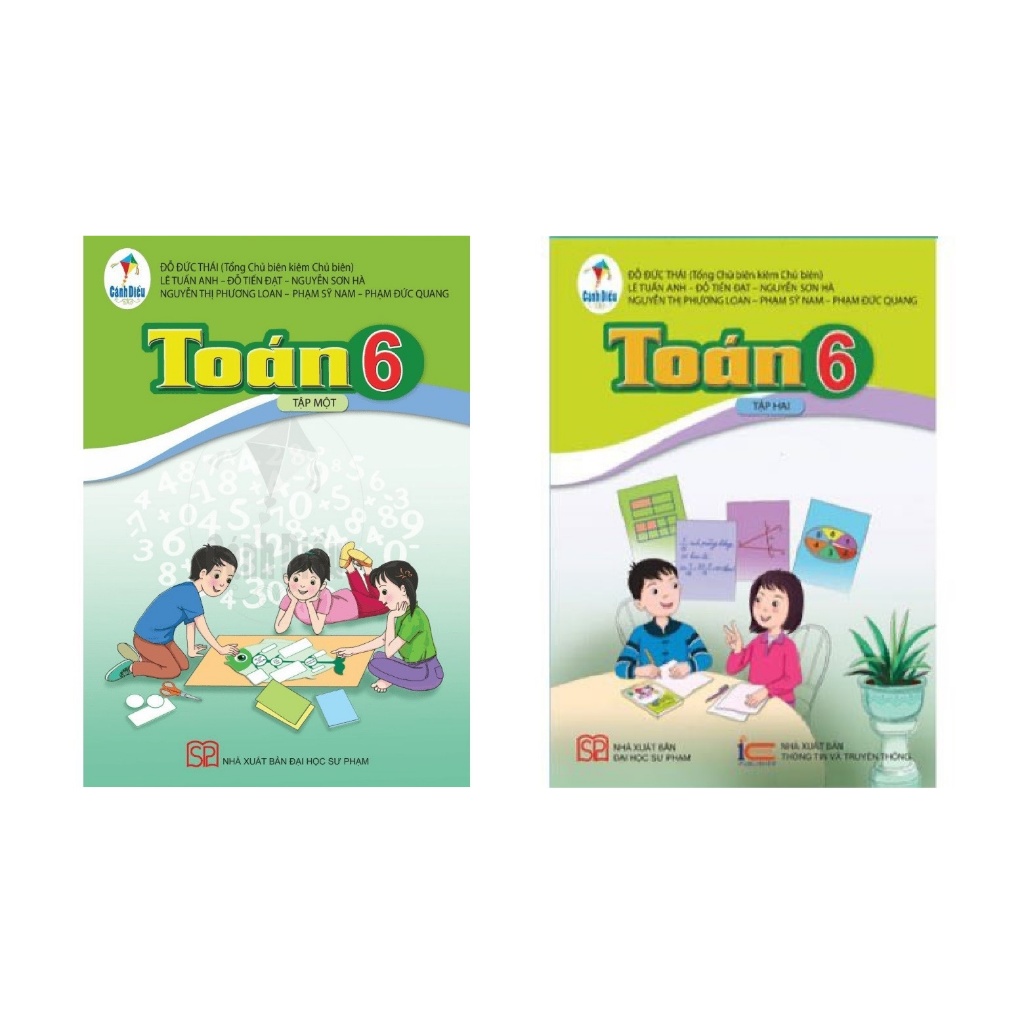 Ảnh Sách - Toán và bài tập toán lớp 6 /1+2 - chương trình cánh diều - bán kèm 1 quyển vở 2