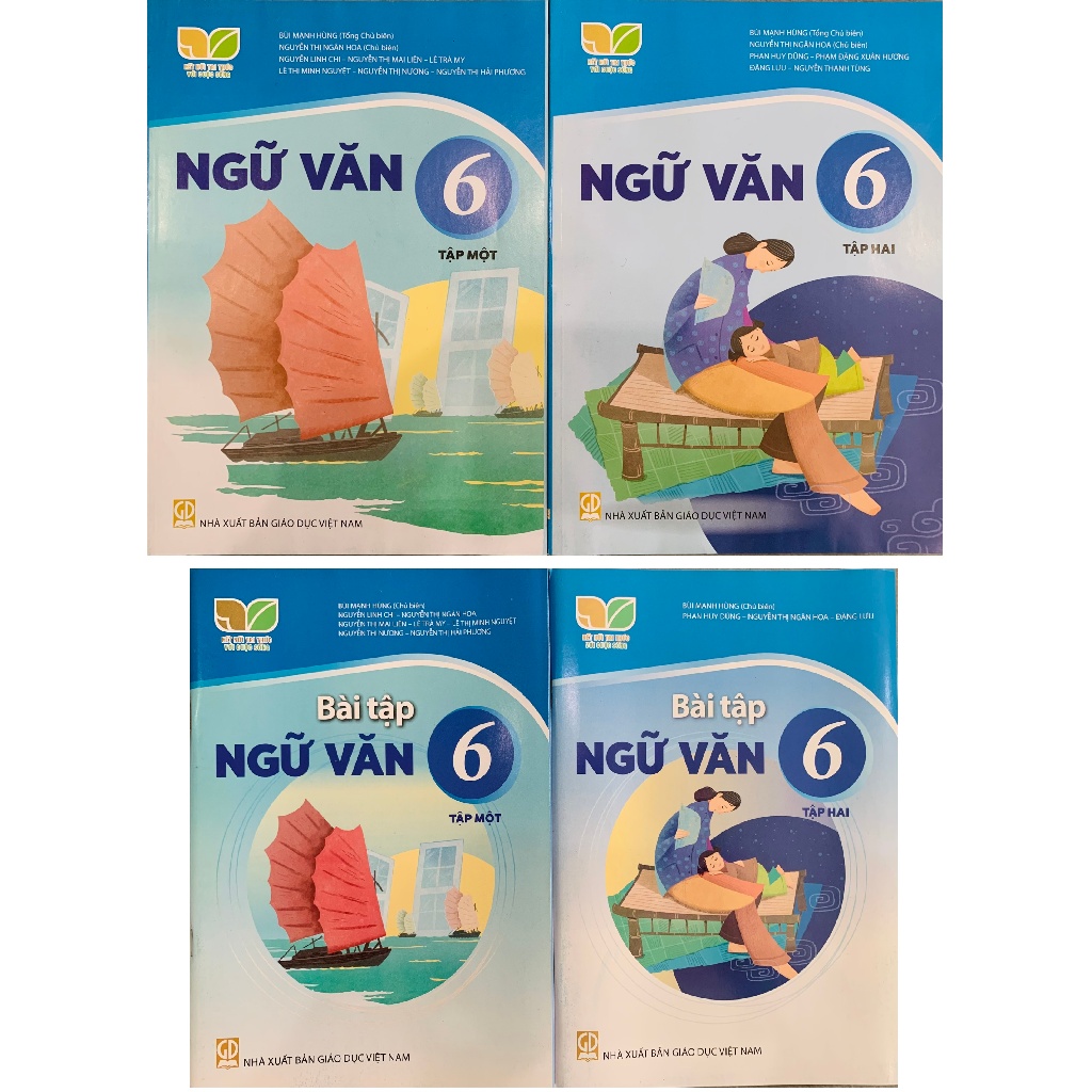 Ảnh Sách giáo khoa và bài tập văn lớp 6 /1+2 - kết nối + bán kèm 1 quyển vở 1