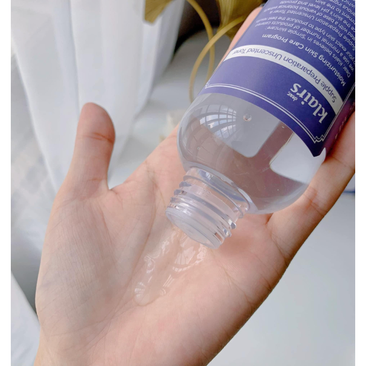 Nước Hoa Hồng Không Mùi Dưỡng Ẩm Và Làm Mềm Da Dear Klairs Supple Preparation Unscented Toner