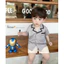 Set Bé Trai Sơ Mi Hàn Quốc Beemo 23416B Mặc Nhà Đi Du Lịch Thoáng Mát Size 80-130 (9-25kg)