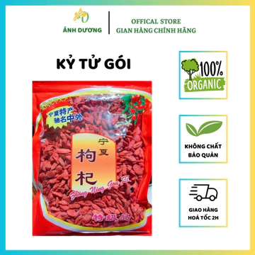 500GR Kỷ Tử Gói ( Hạt TO, ĐẸP Loại 1 ), Kỷ Tử Ninh Hạ, Kỷ Tử Ngọt ( Câu Kỷ Tử )