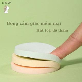 1 Túi 20 Cái Bông Mút Makeup Tròn Mịn LMLTOP Siêu Tiết Kiệm Và Tiện Lợi