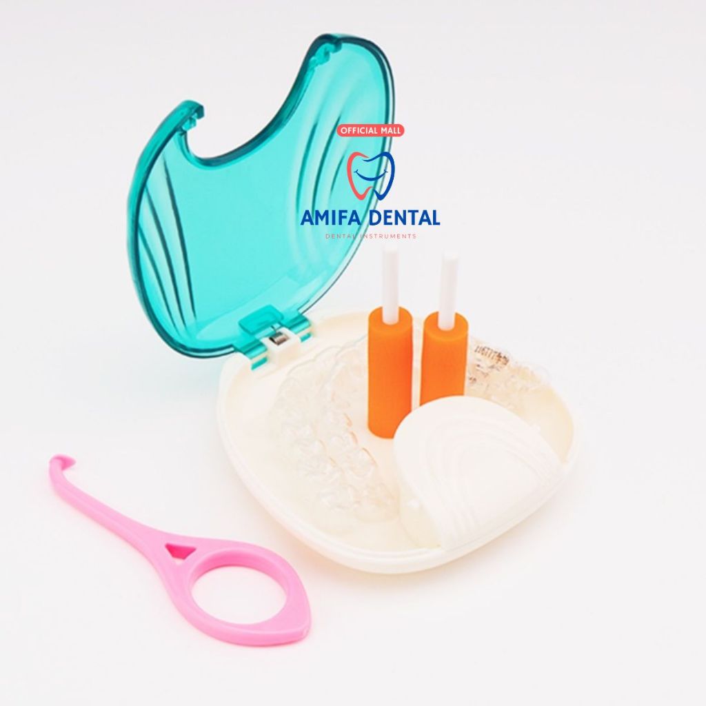 [SÒ]Hộp Đựng Khay Niềng Răng Cao Cấp, Hộp Đựng Hàm Duy Trì, Hộp Đựng Khay Tẩy Trắng, Invisalign, Răng Giả