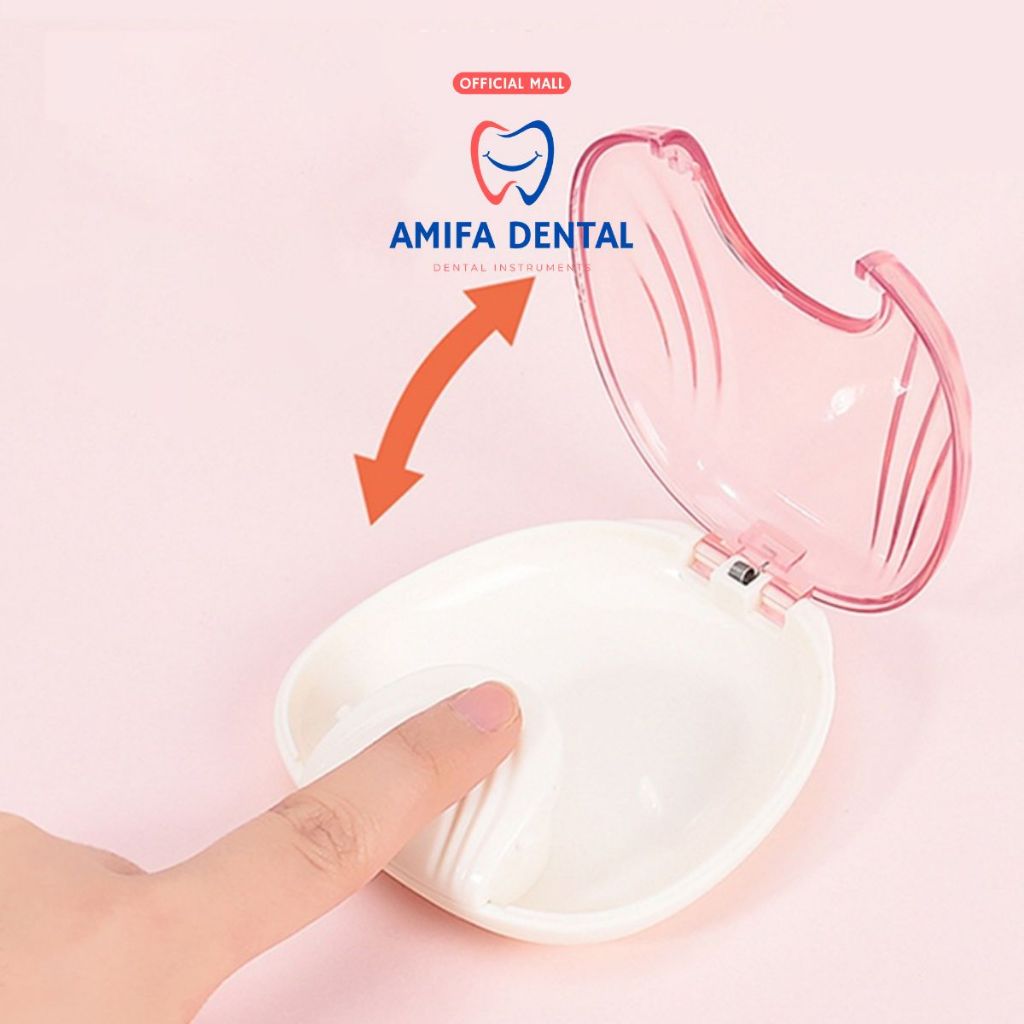 [SÒ]Hộp Đựng Khay Niềng Răng Cao Cấp, Hộp Đựng Hàm Duy Trì, Hộp Đựng Khay Tẩy Trắng, Invisalign, Răng Giả
