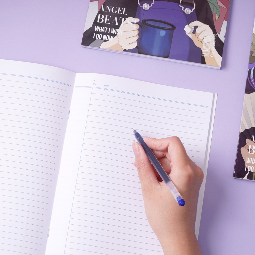 Vở Kẻ Ngang ClassMate Vở 80 Trang B5 Vở Viết Notetime 70gsm Tập Sinh Viên Ghi Chép, Viết Bài, Bìa Chống Nước NB5-08-0101