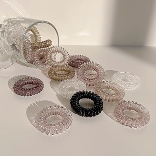Set 9 Dây Buộc Tóc Cao Su Hình Xoắn Ốc Cho Nữ, Dây Buộc Tóc Xoắn Lò Xo Hàn Quốc Xinh Xắn 88817