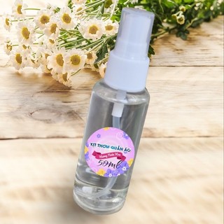 Xịt thơm quần áo hương nước hoa 50ml Dầu Thơm Phòng Dầu Thơm Tinh Dầu